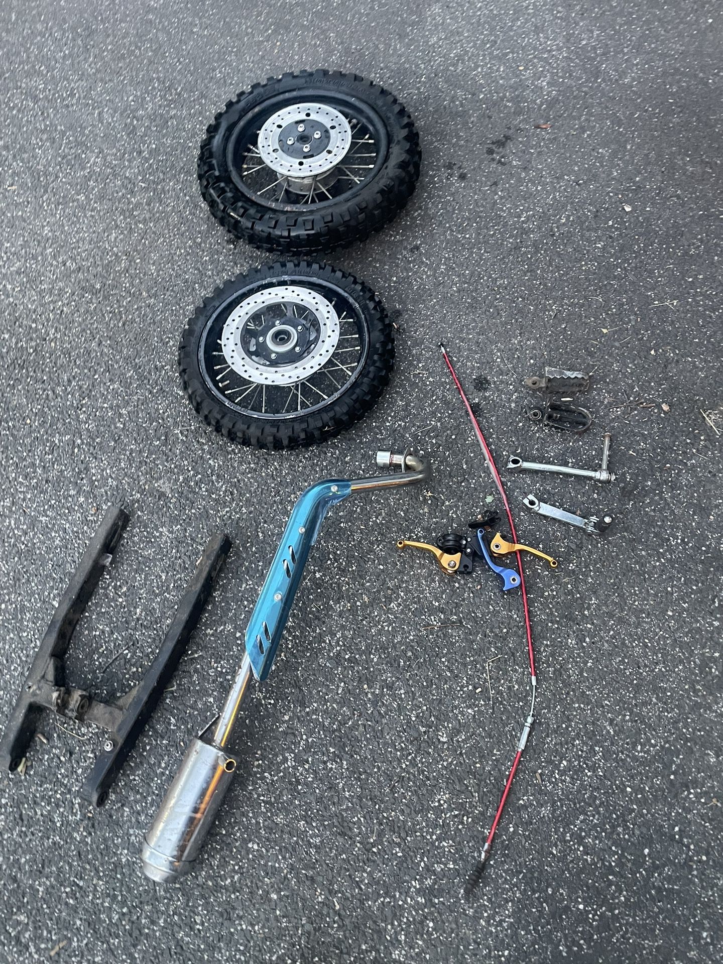 Chinese Pit Bike And Yamaha Ttr 90 Fairing