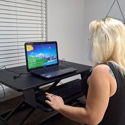 Sitting Standing Desk Workstation $99 obo