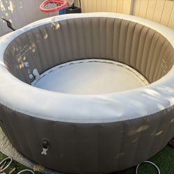 Intex PureSpa 4-Person Inflatable Hot Tub – Gently Used