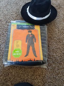 Men's Halloween gangster costume