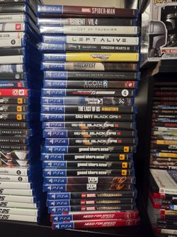 Factory Sealed PS4 Games – 20+ Titles