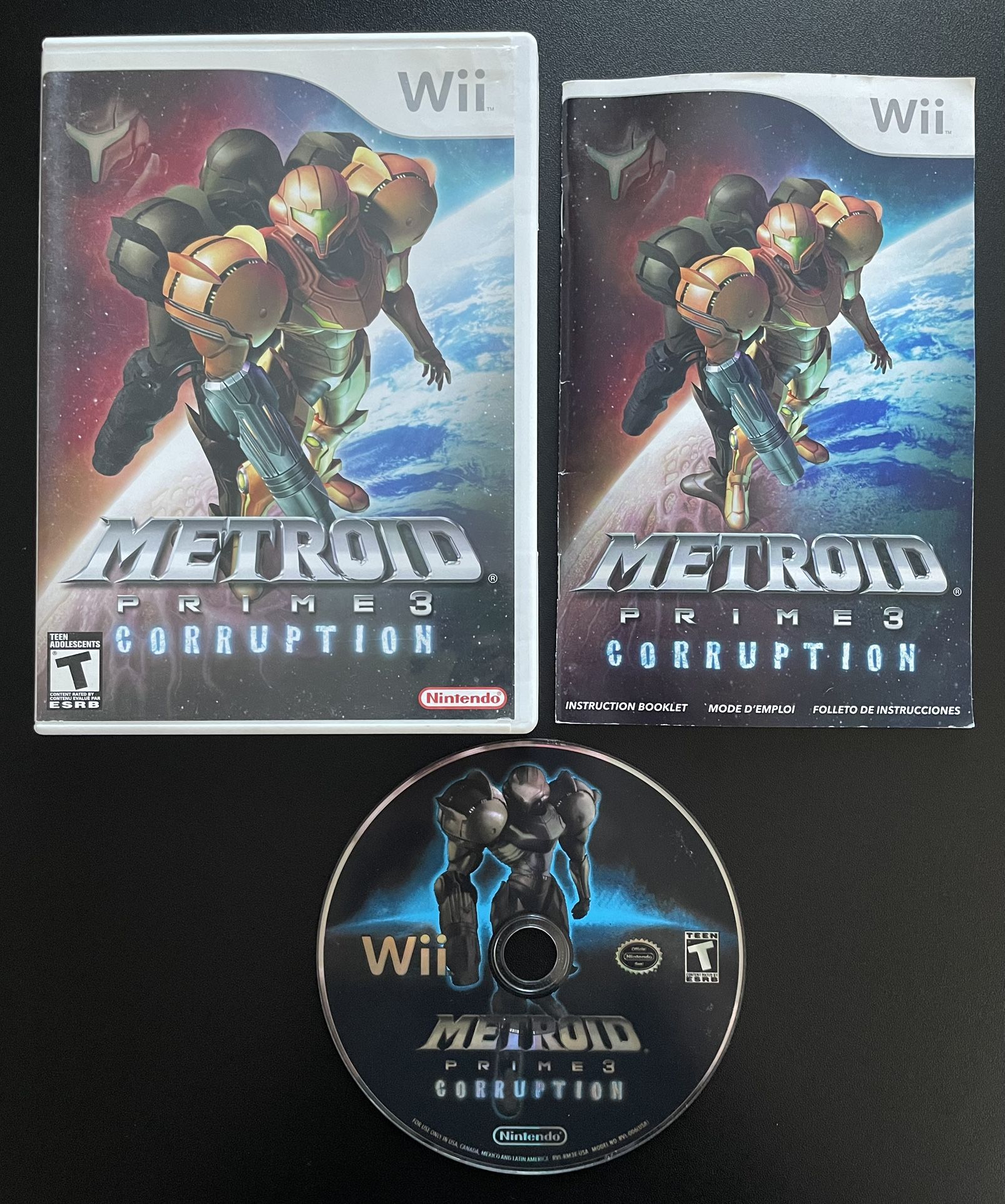 Metroid Prime 3 Nintendo Wii