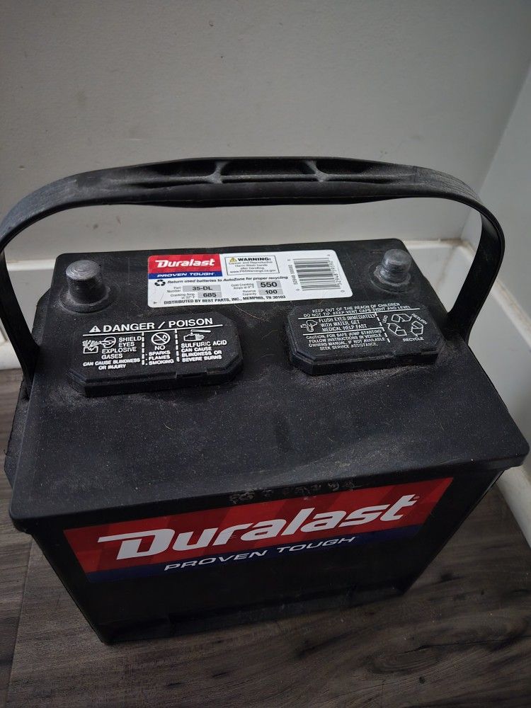 Car Battery - Duralast 35-DL