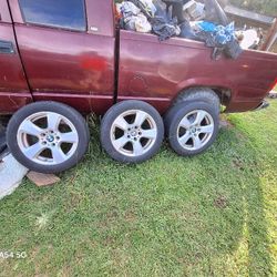 Three BMW Wheels And Tires