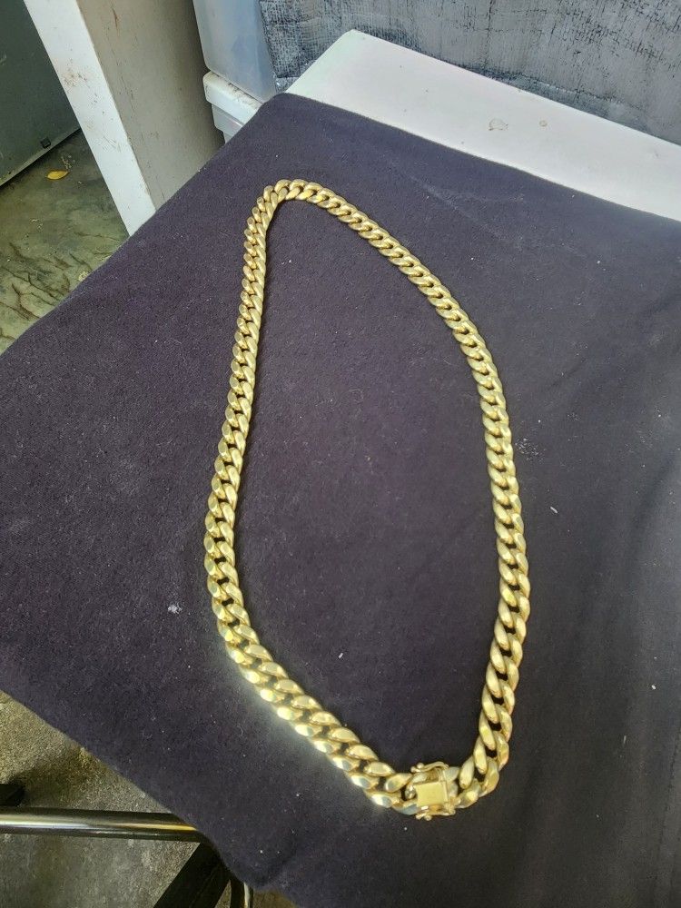 Cuban Chain 69 G Gold 14kt