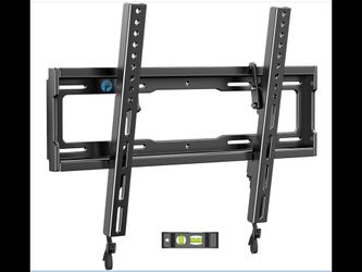 Pipishell Tilt TV Wall Mount Bracket Low Profile For Most 23-55 Inch LED LCD OLED 4K Flat Curved TVs Up To 99lbs Max VESA 400x400mm, 8º Tilting For An