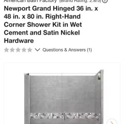 Shower Kit In Wet