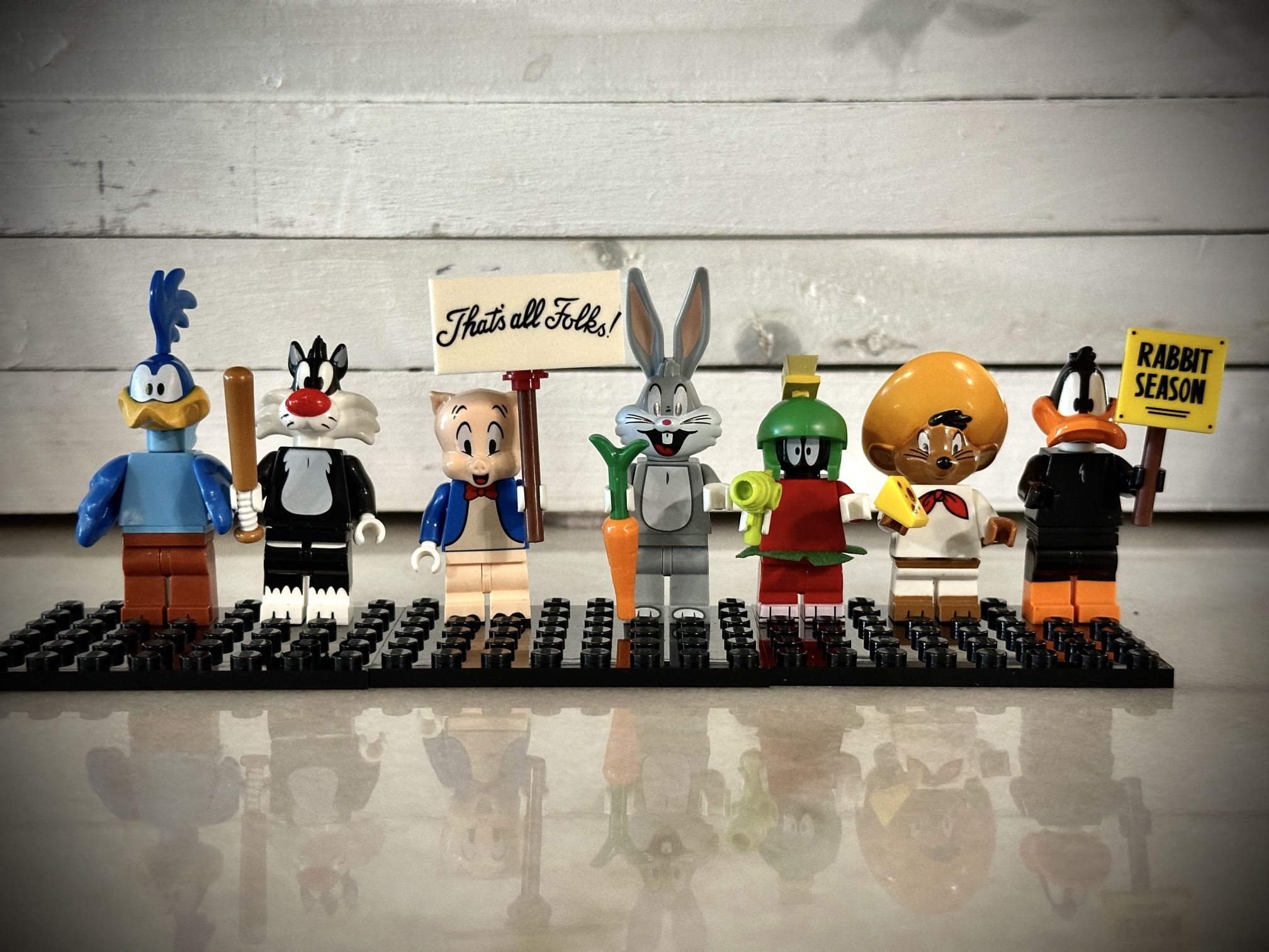 7 Lego Custom Looney Tunes Minifigures