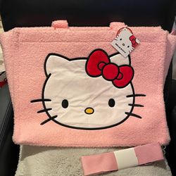 Hello Kitty By Sanrio  Pink Large Fussy Tote bag With 