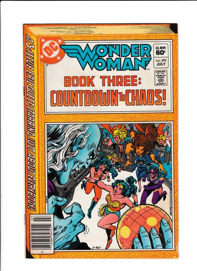 WONDER WOMAN #293 (1982) ROSS ANDRU | BRONZE AGE | NEWSSTAND EDITION