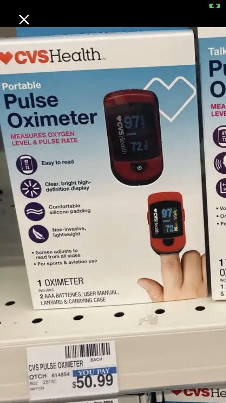 Fingertip Oxygen Level Reader
