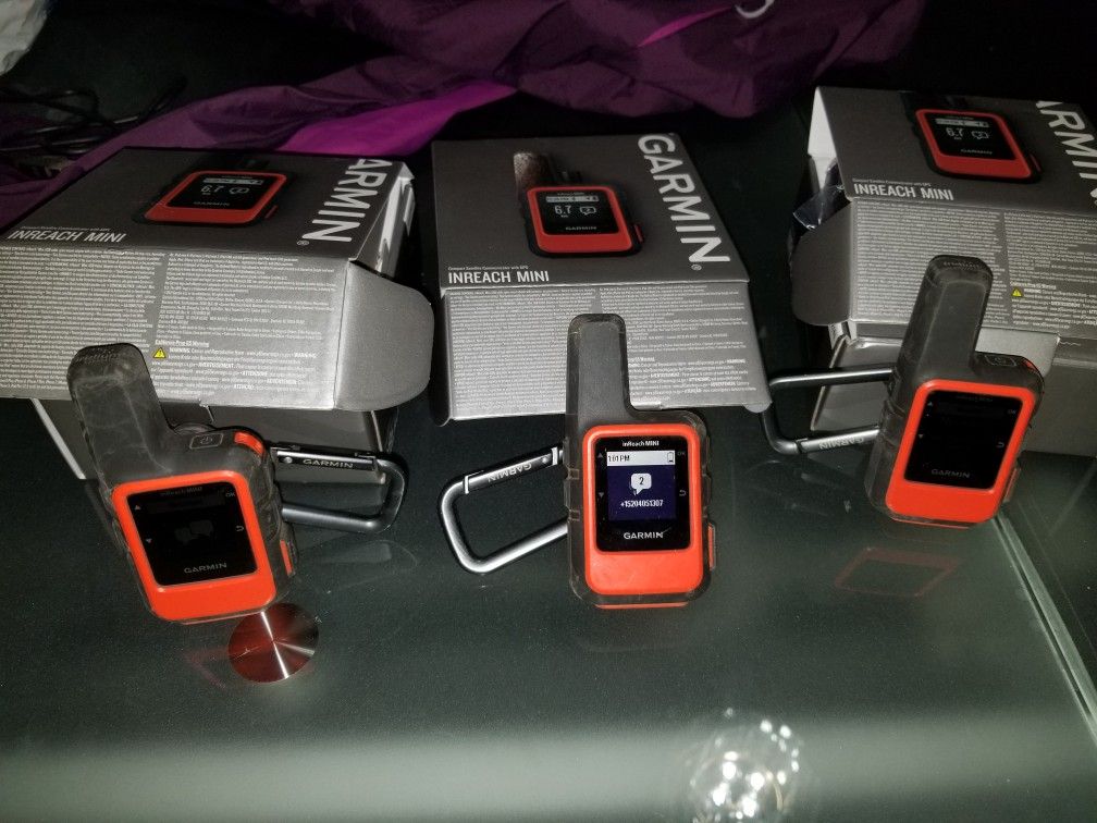 3 Garmin InReach Mini Used Once $325 Each