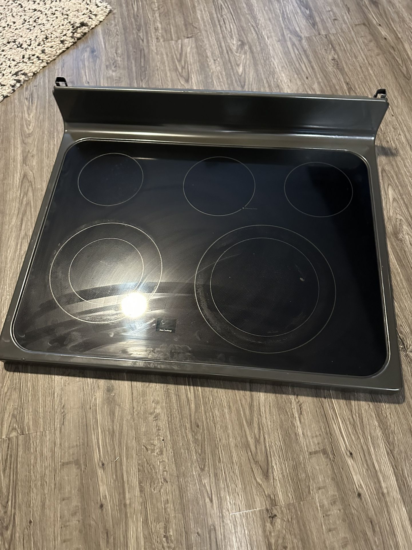GE Main Stove Top Glass Part # WB62X25972