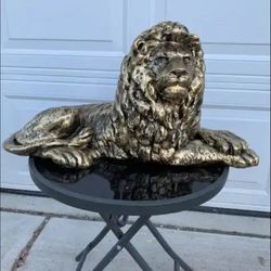 Laying Lion Statue 