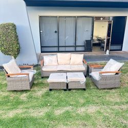 6pc Outdoor Patio Furniture Set 