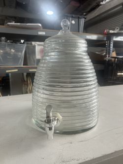 Glass Beverage Dispenser 