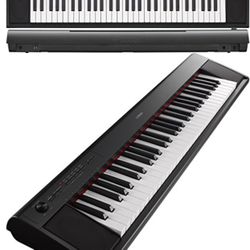 YAMAHA electronic keyboard piaggero black NP-12B