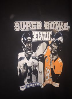Seahawks Broncos super bowl shirt