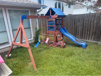 Wooden Swing Set