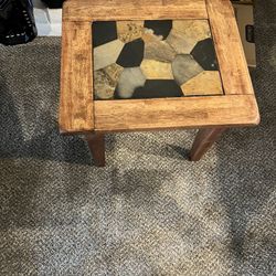 2 Wood End Tables