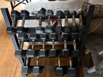 Dumbell set. Firm price