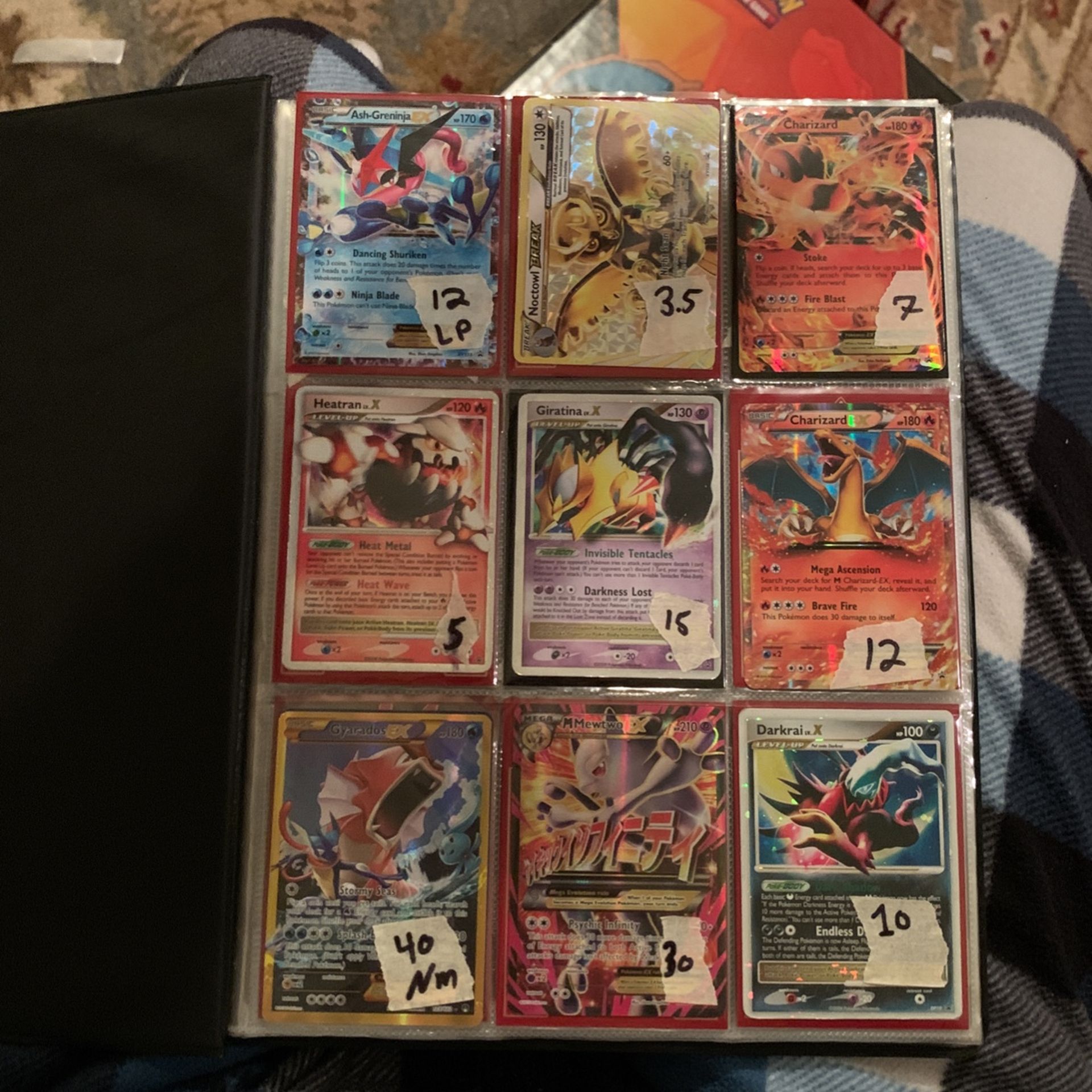 Pokémon Card Lot! (modern Cards Charizard Rayquaza Gyaradose And More)