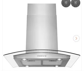 30” Island Range Hood