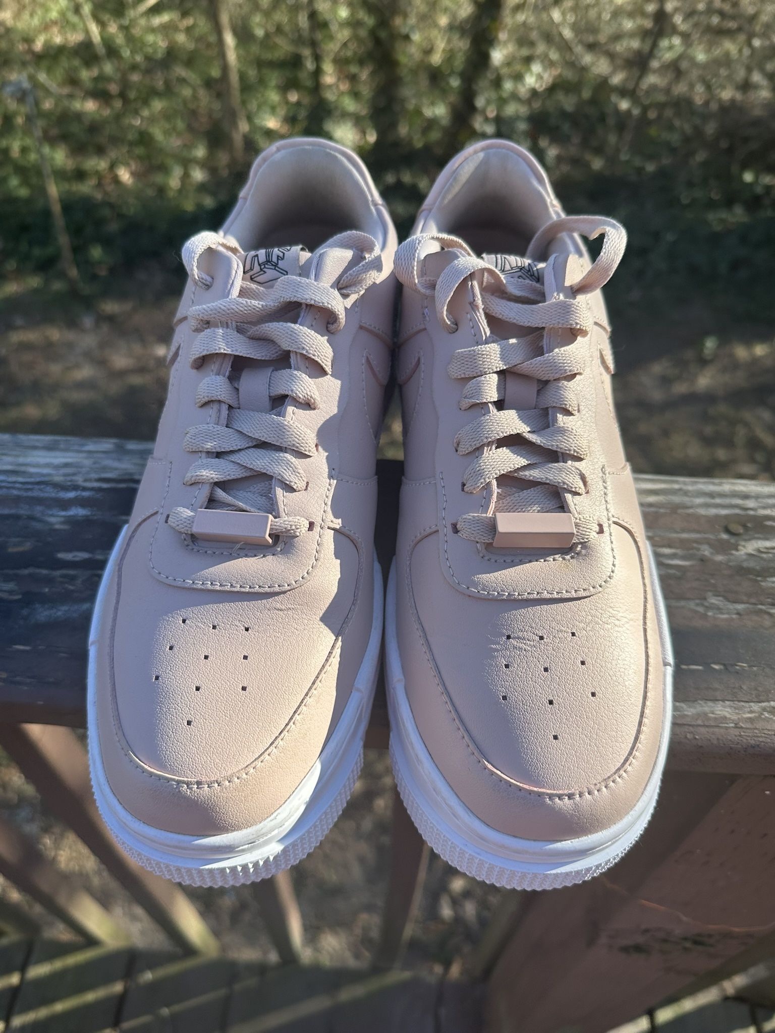 Nike Air Force AF1 Pixel Beige Pink White Women's