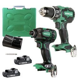 Metabo HPT Drill driver combo set like new