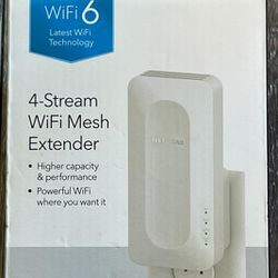 Netgear (AX1600) 4-Stream Wifi 6 MESH Extender