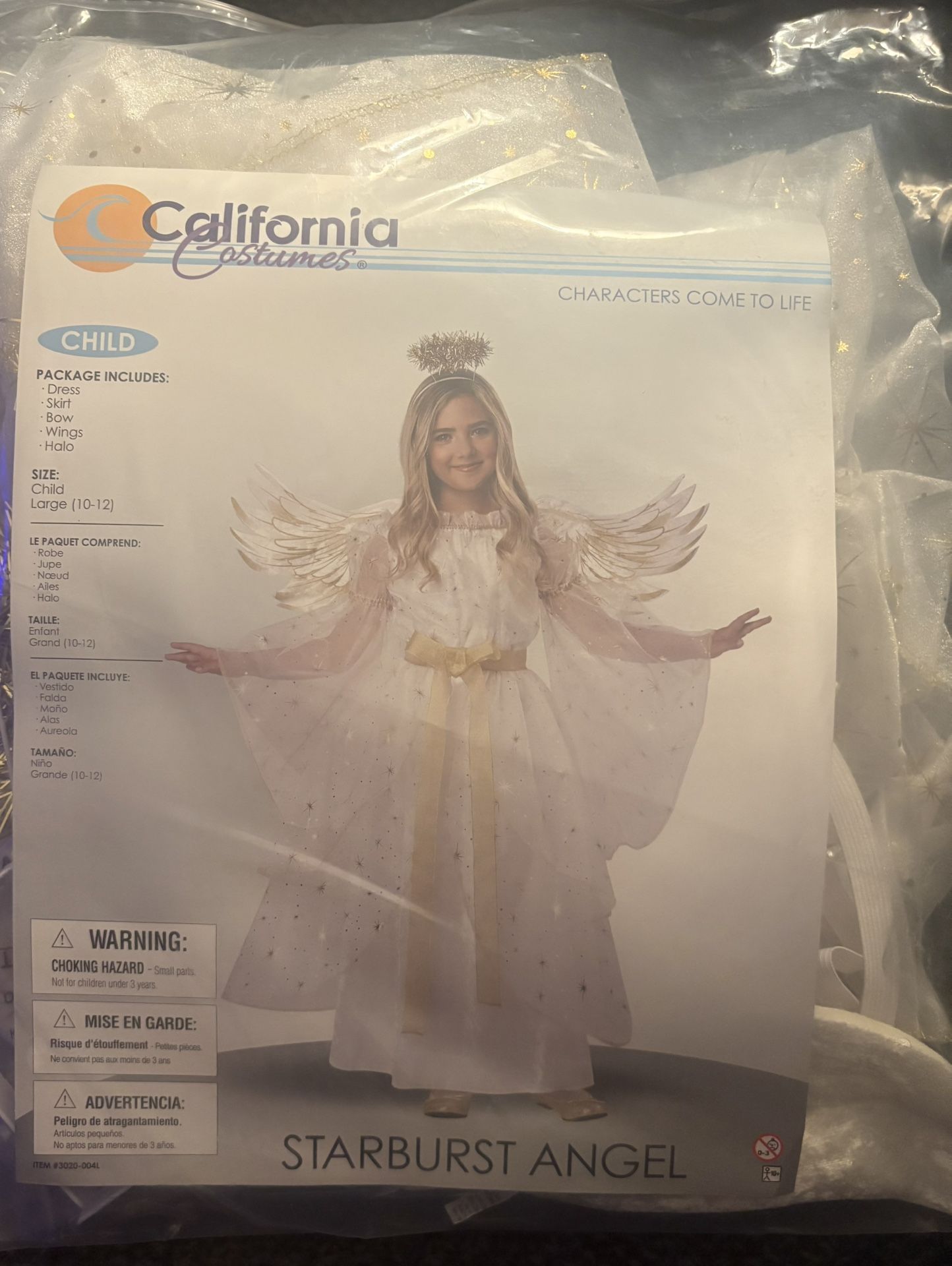 Starburst Angel Costume Everything Included 