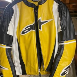 Alpine Stars Motorcycle Jacket Size 46