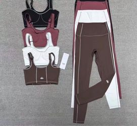 Yoga Sports Bra and Leggings Set