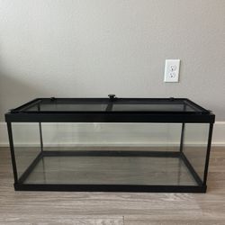 Tetra 20 Gal Turtle Tank Kit - NEW Filter & Lamps - $130 (Locking Lid!)