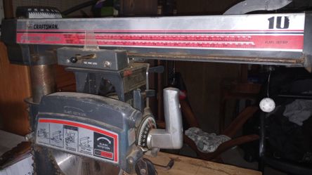 Craftsman 10" Radial Saw