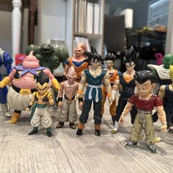 Dragon Ball Z Buu Saga Toy Lot Jakks Pacific/ Irwin Toys