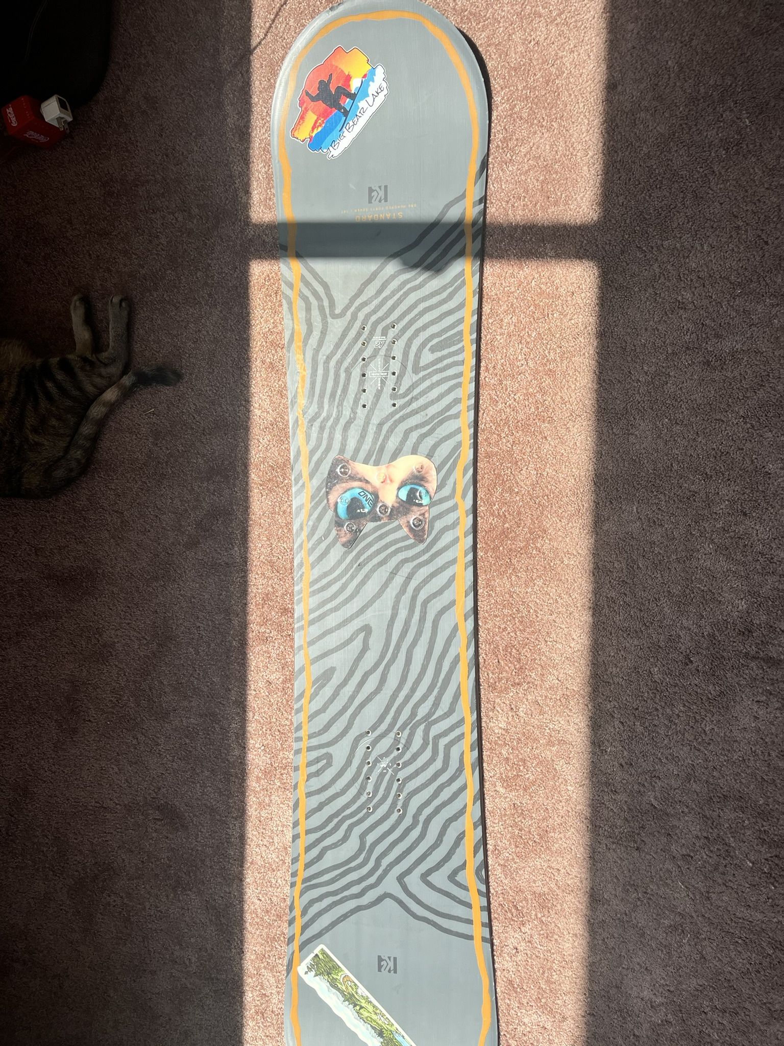 K2 Standard Men’s Snowboard 147cm Rocker 