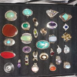 Sterling Silver Rings. .925 Price Is Per Ring.