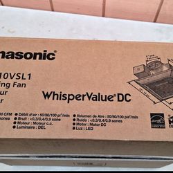 WhisperValue DC Exhaust Fan/LED Light and Night Light