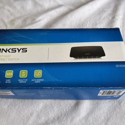 Linksys SE1500-NP  5-port fast Ethernet switch