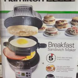 BREAKFAST SANDWICH MAKER 