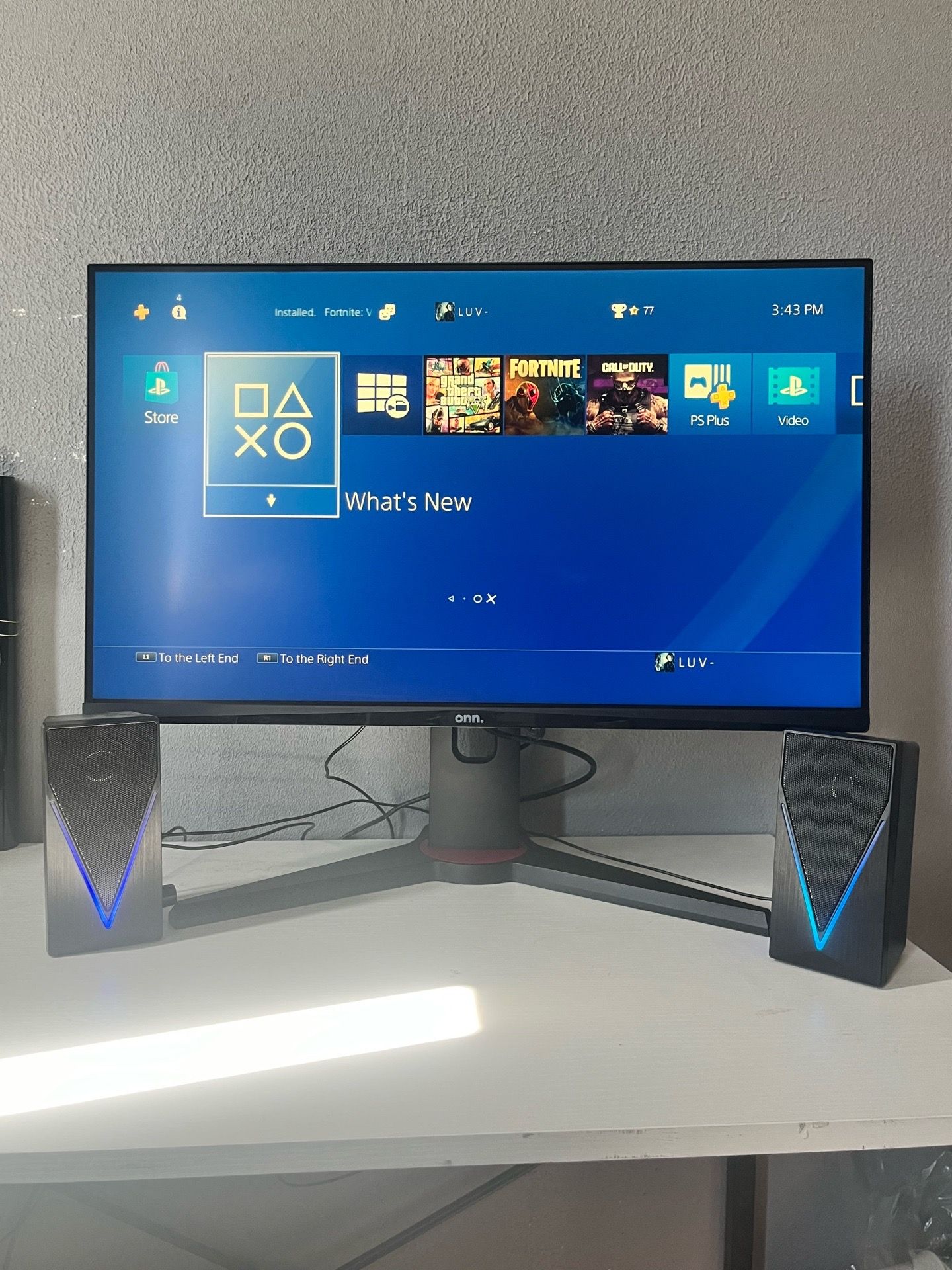 Onn 180hz 24inch Monitor