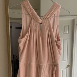 Pink Velvet Dress