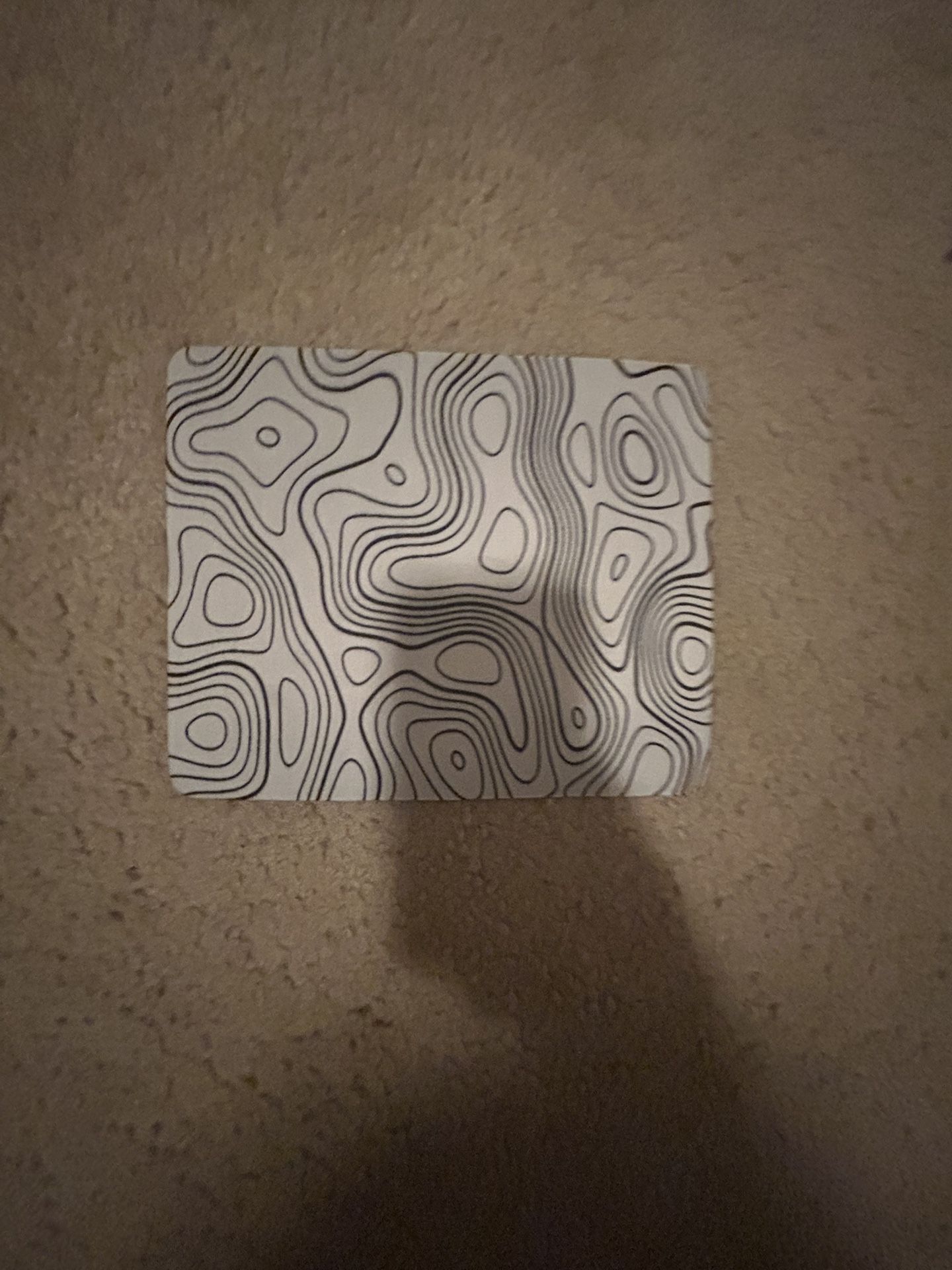 Mini cool design mouse pad