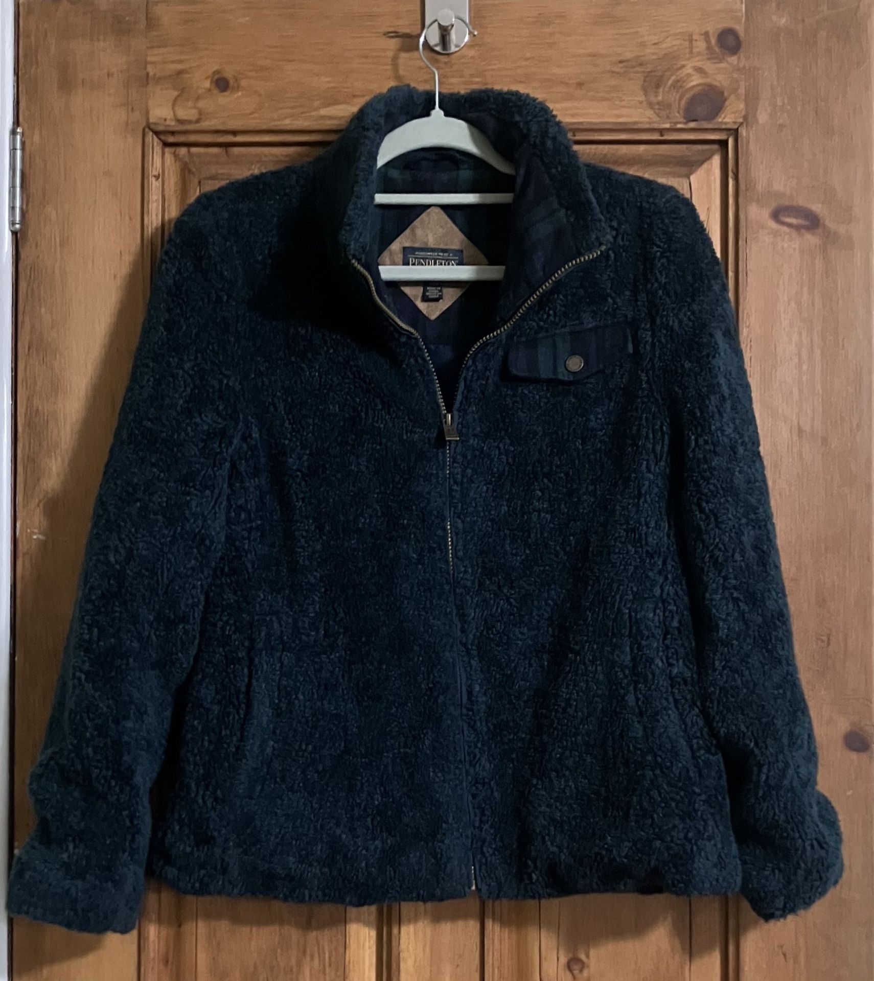 Pendleton Dark Fleece Teddy Jacket