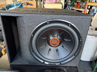 JBL Subwoofer in Ported Enclosure Box