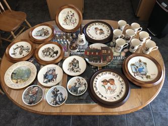 Absolutely beautiful Norman Rockwell collection.
