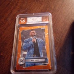 2025 Topps Chrome Wwe Nick Aldis #150 Orange Refractor 23/25
