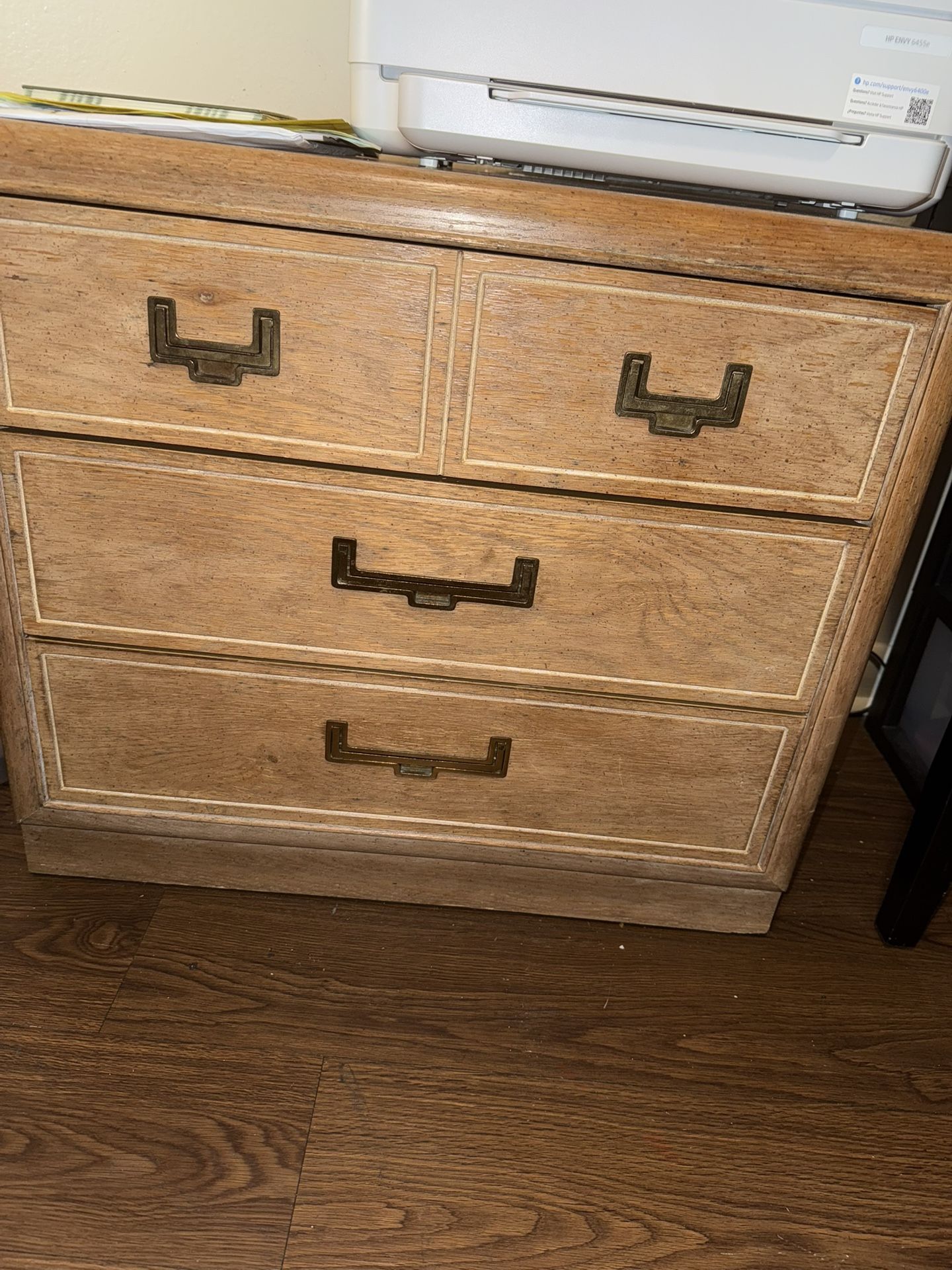 Solid Wood 3 Drawer Dresser