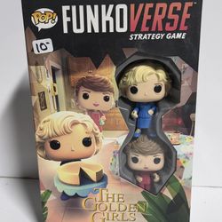 Funko Funkoverse Golden Girls Strategy Board Game Pop Vinyl Figures Set Toy
